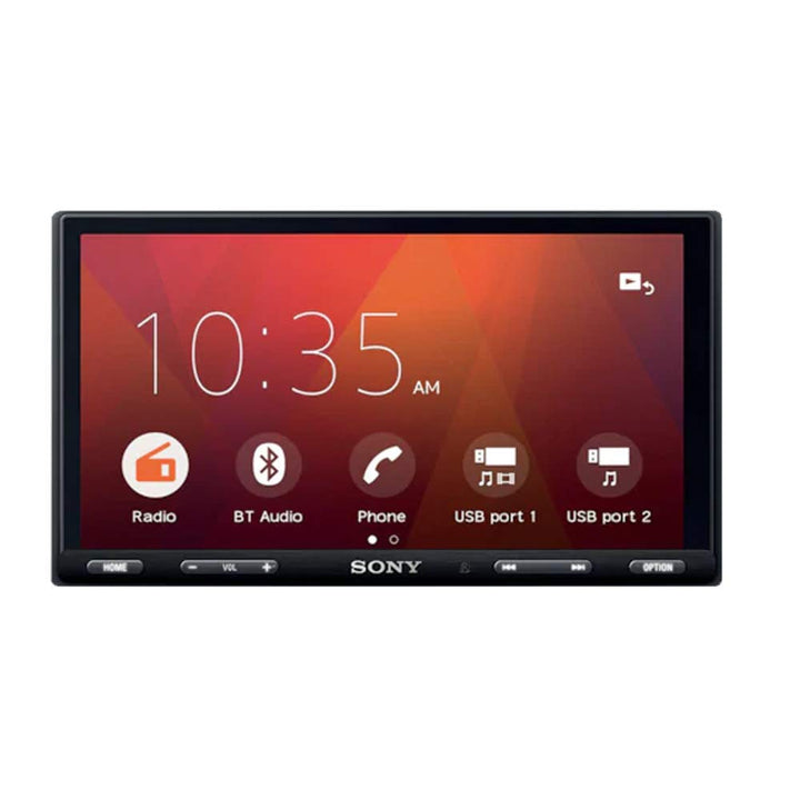 Sony Car Stereo XAV-AX8000 22.7 cm (8.95 inch) Large Screen Digital Media Receiver with Bluetooth, Android Auto, Apple Car Play, WebLink™ Cast, PRE Out - 3 x 5V, Output Power - 55W x 4