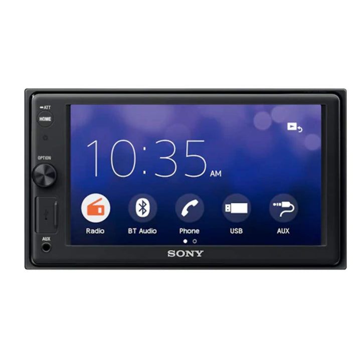 Sony Car Stereo XAV-AX8000 22.7 cm (8.95 inch) Large Screen Digital Media Receiver with Bluetooth, Android Auto, Apple Car Play, WebLink™ Cast, PRE Out - 3 x 5V, Output Power - 55W x 4