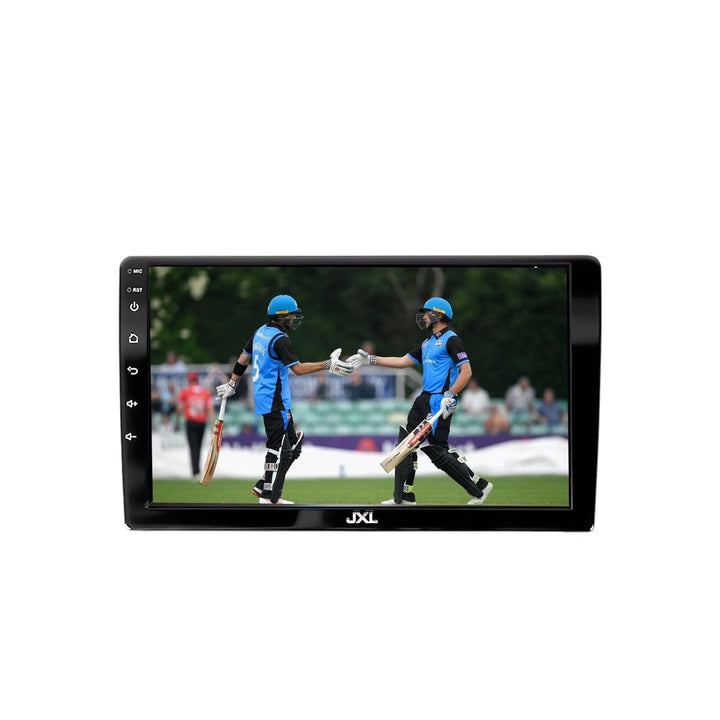 JXL 9-Inch Android Car Stereo Double Din Player (TS7), 2GB RAM, 32GB, Capacitive Touchscreen, 1280P HD, AHD/JDPS Advanced Technology, Quad-Core, Bluetooth 5.0, Wi-Fi, GPS Navigation, USB, Android 13.0