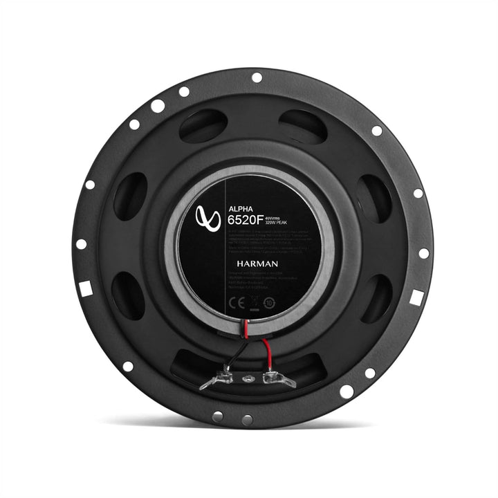 Infinity Alpha 6520F 320W Wired Coaxial Coaxial Speaker Black
