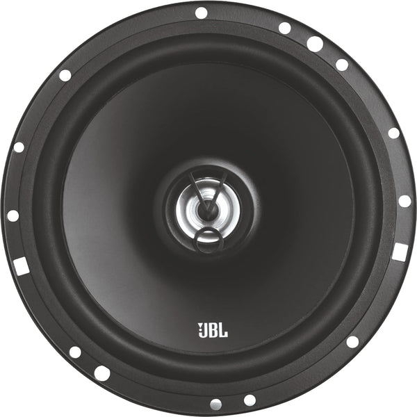 JBL Stage1621F - 350W 6"(16Cm), 2 Way Coaxial Speaker, Polypropylene Woofer Cone, Mylar Balanced Dome Tweeter (No Grill) - Black